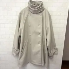 GRL ベルト付きマルチWayフェイクウールコート[fo1762] アイボリー