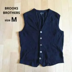 BROOKS BROTHERS　メリノウールVネックウエストコート　ニットベスト