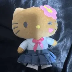 ハローキテイ 日焼けキティ マスコットチャーム