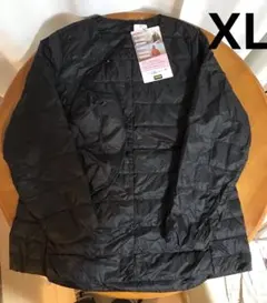 新品タグ付しまむらCLOSSHIクロッシー プレミアム　ライトダウン黒ブラック