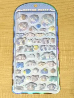 【国内正規品】コットンパフィ シナモロール シナモン 立体シール