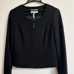 M-Premier黒のジップアップジャケット36とレイヤードスカートセット36