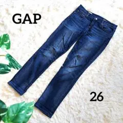 ギャップ 1969 デニムパンツ ジーンズ 濃紺 26 レディース ジーパン