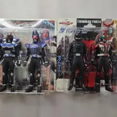 仮面ライダーカブト ツインヒーロー ソフビ 4体セット