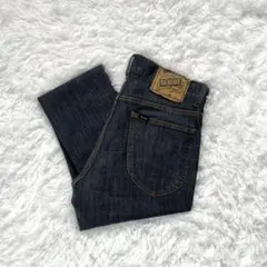 DENIME ドゥニーム 濃紺 デニムパンツ テーパード【M】ストレッチのサムネイル