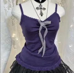 リボン✴︎00sダークコア　ラメ鍵み　平成ギャルNANA マクブリンク　ゴシックのサムネイル