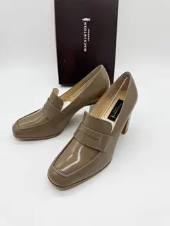 新品 マッキントッシュ ヒールアップコインローファー オーク 23cm