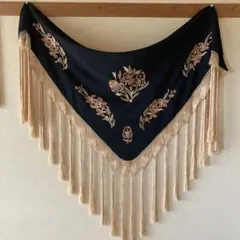 【お値下げ】フラメンコ　ファルダ　シージョ 黒 お値下げ】フラメンコ ファルダ シージョ 黒 お値下げ