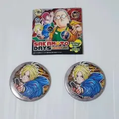 SAKAMOTO DAYS　コレクション缶バッジ　第１弾　朝倉 シン　Aセット