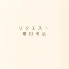 Luna《プロフ必読》様 リクエスト 2点 まとめ商品