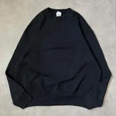 フルーツオブザルーム 無地 スウェット 古着 00s XL 黒 17101
