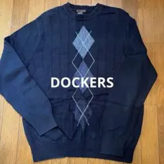 古着　DOCKERS アーガイルニット　ドッカーズ