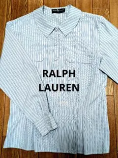 RALPH LAUREN ストライプ シャツブラウス