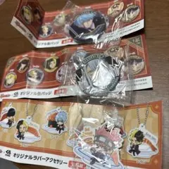 くら寿司　マッシュル　缶バッチ&ラバーアクセサリーセット