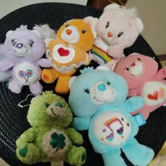 carebear キャラクターぬいぐるみ 7体セット