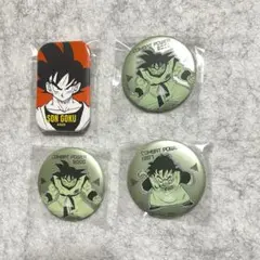DRAGON BALL 戦闘力缶バッジ　孫悟空