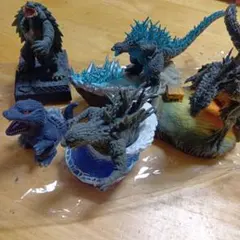 ガメラ　指人形　バルゴンミニ人形 タイムカプセル地球堂 ガメラ 指人形 5種セット (ノーマル版) : 御宅家