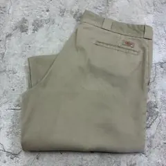 Dickies　874 FLEX　ワークパンツ　W37 L29　ベージュ　古着のサムネイル