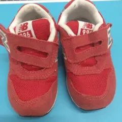 New Balance 996 ベルクロシューズ レッド