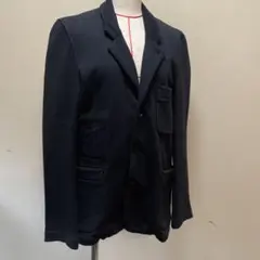 ネイビー シングルブレスト ブレザー　Mサイズ