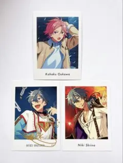 あんスタ　ニキ　こはく　ぱしゃっつ3枚セット