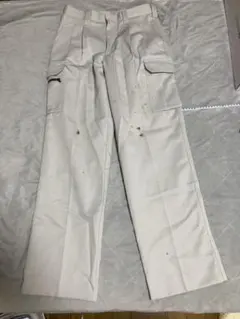 作業着　塗装跡あり　汚れあり