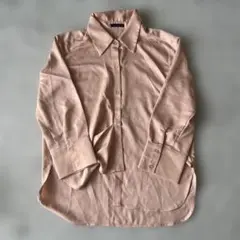 美品！Urban Research ピンクベージュ 長袖シャツのサムネイル