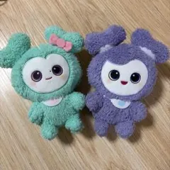 TWICE LOVELYS ふわもこぬいぐるみ　2点セット