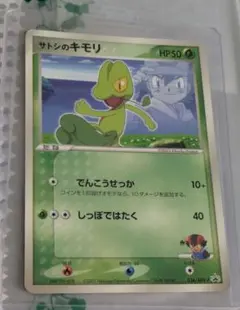 ポケモンカード　サトシのキモリのサムネイル