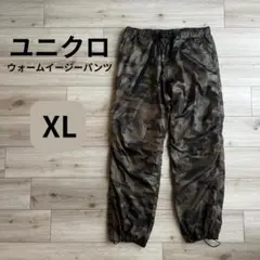 ウォームイージーパンツ ワイドパンツ