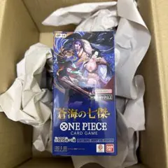 新品未開封/テープ付】 ONE PIECE カードゲーム 蒼海の七傑BOX - メルカリ