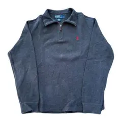 00s Ralph Lauren ジップアップセーター