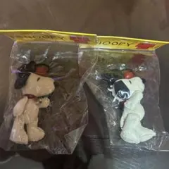スヌーピー マスコット 2体セット