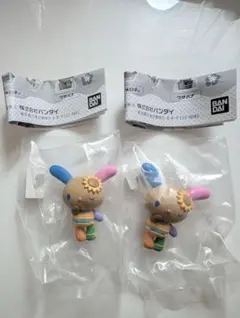 サンリオ　ガチャ　みんなでバカンスフィギュア　ウサハナ2つセット　カプセルトイ