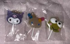 サンリオ　キャンディーチャーム　ガチャ　 クロミ・ウサハナ・けろけろけろっぴ