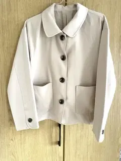 【美品】ヘザー★テーラードジャケット★春ジャケット