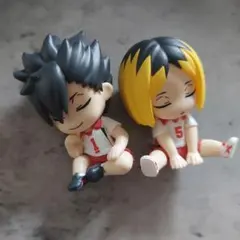 ハイキュー　黒尾鉄朗　狐爪研磨　ガチャガチャ　肩ズン