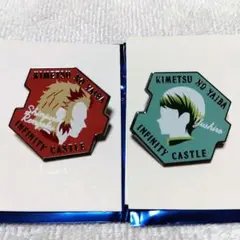 鬼滅の刃ufotable無限城編【愈史郎＆煉獄愼寿郎】キャラクターモチーフピンズ