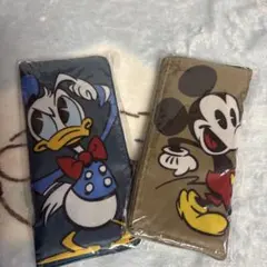 ミッキー＆ドナルド　フラットトート　新品未開封