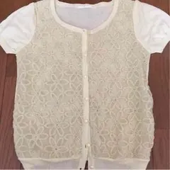 RETRO GIRL 半袖カーディガン