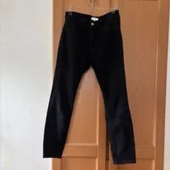 H&Mブラックスリムフィットデニムパンツ S EUR 36