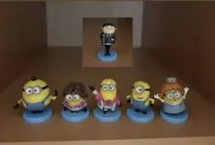 ミニオン チョコエッグ　フィギュアセット 6体