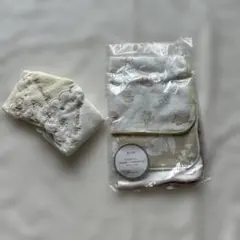 ガーゼ3枚　タオルハンカチ2枚　セット