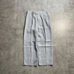 値*！様 90s KENZO Homme シャンブレー スラックス 無地 【W2のサムネイル