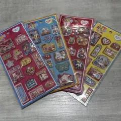 たのしいおもちゃシール　文具女子博　マインドウェイブ　4種セット