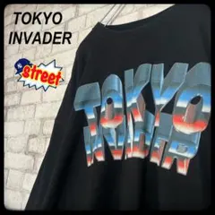 【希少】TOKYO INVADER ロンT ODD ビッグプリント