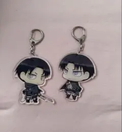 進撃の巨人 リヴァイ兵長 アクリルキーホルダー