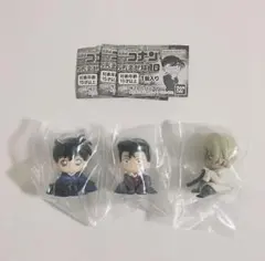 名探偵コナン ちぢませ隊10 工藤新一 毛利小五郎 安室透 3点セット