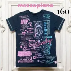 mezzopiano Y2K レトロ ベリエ Tシャツ L(160) 大人着用可