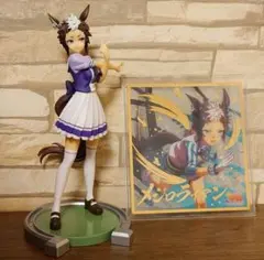 メジロライアン フィギュア/アートボード